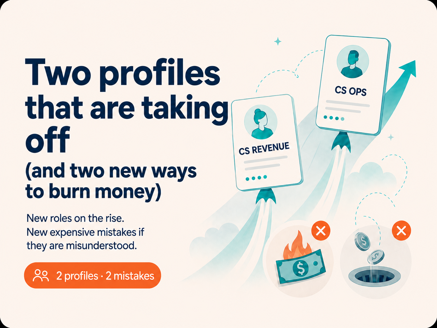 Two profiles that are taking off (and two new ways to burn money)